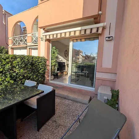 Apartmán L'oasis - T2 Avec Jardin - Piscine - Clim - Parking & A 200m *