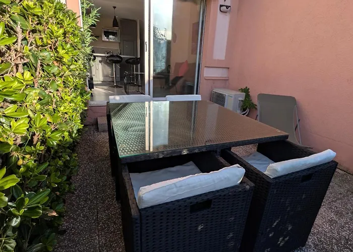 L'oasis - T2 Avec Jardin - Piscine - Clim - Parking & A 200m * Palavas-les-Flots